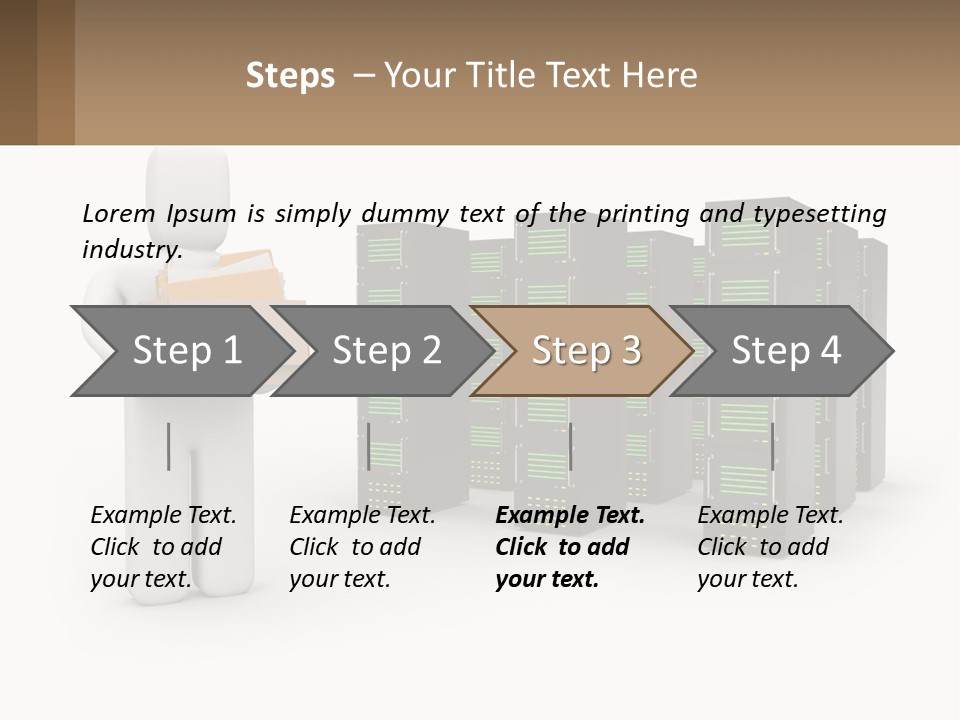 Paper Hitech Communication PowerPoint Template