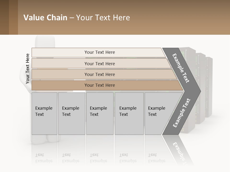 Paper Hitech Communication PowerPoint Template