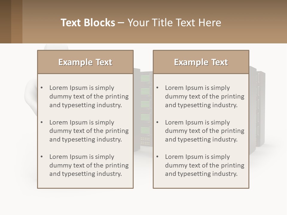 Paper Hitech Communication PowerPoint Template
