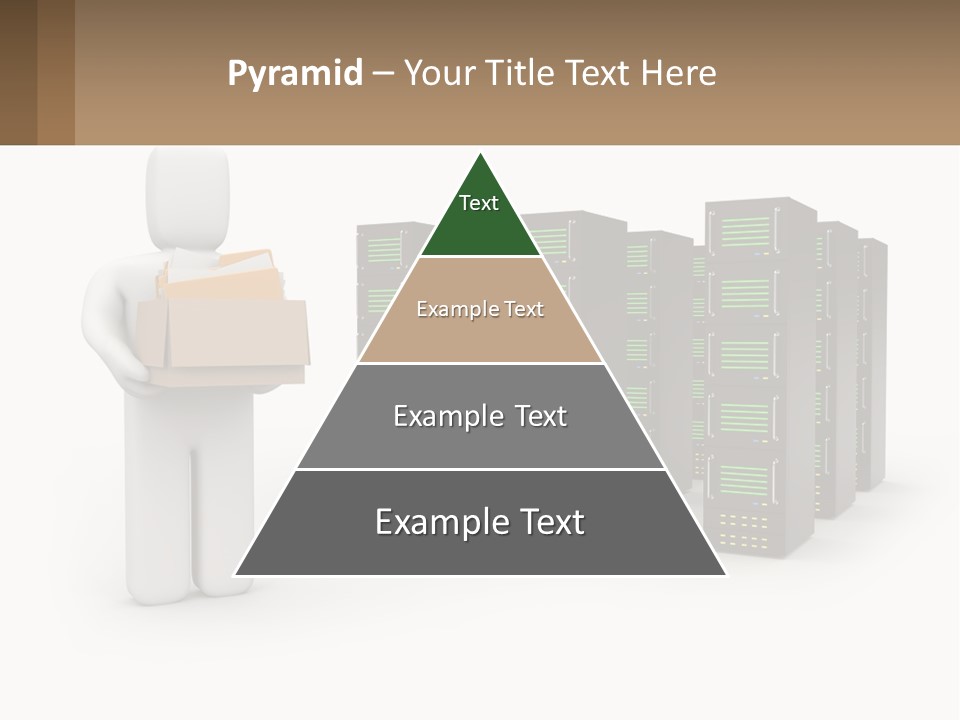 Paper Hitech Communication PowerPoint Template