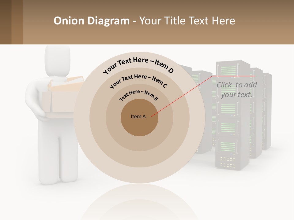 Paper Hitech Communication PowerPoint Template