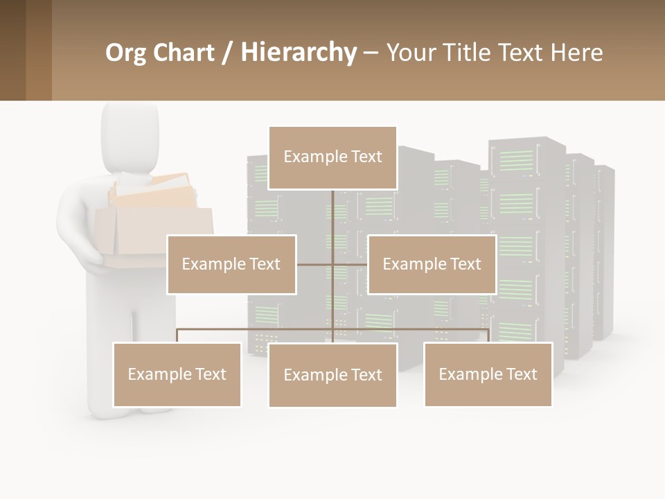 Paper Hitech Communication PowerPoint Template