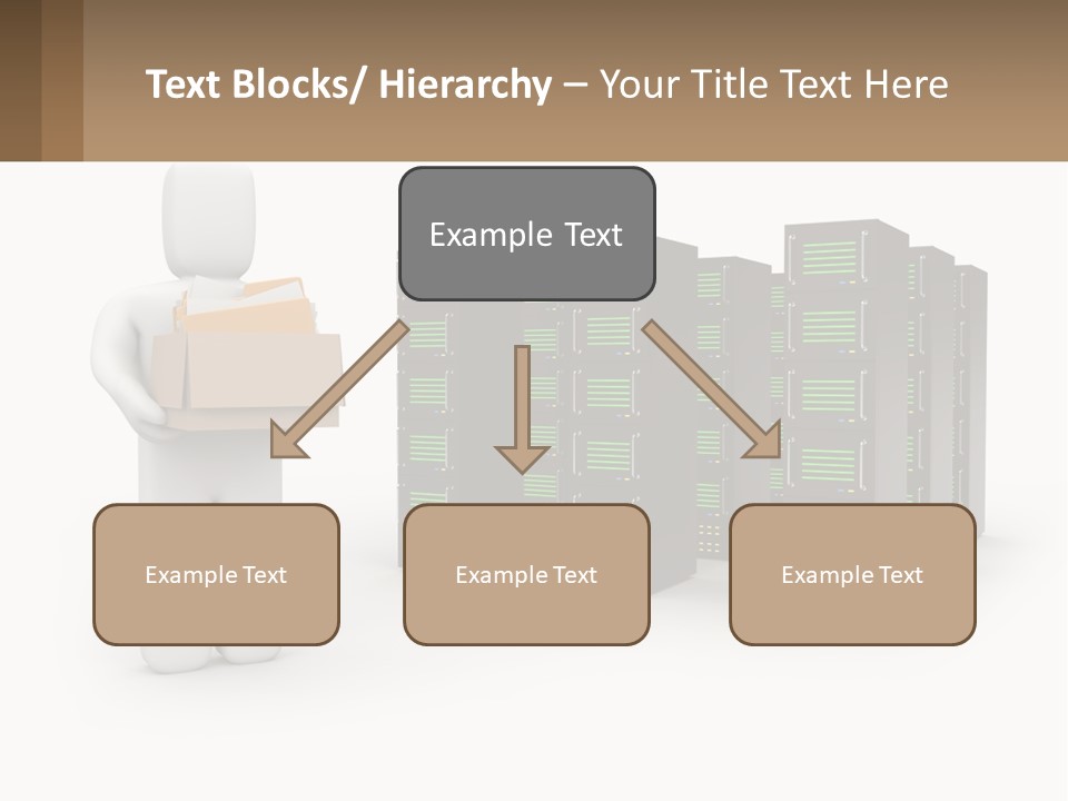 Paper Hitech Communication PowerPoint Template