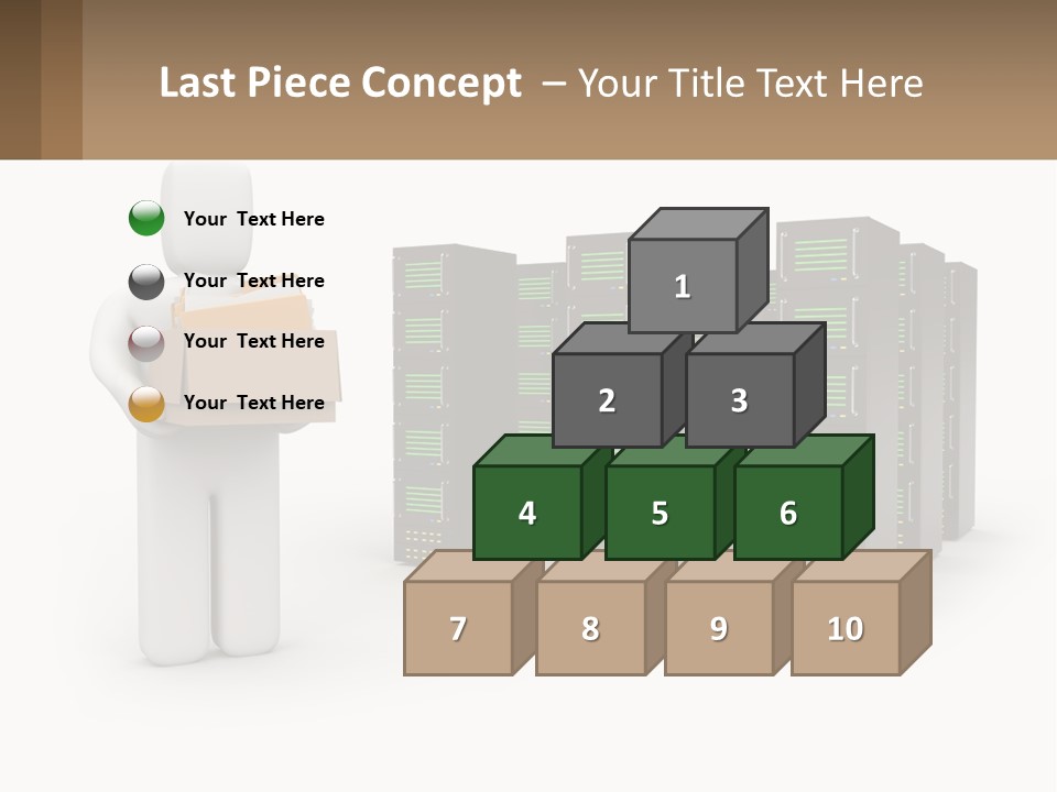 Paper Hitech Communication PowerPoint Template