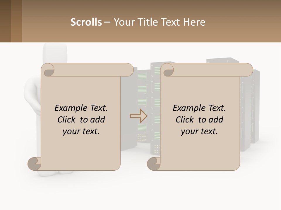 Paper Hitech Communication PowerPoint Template