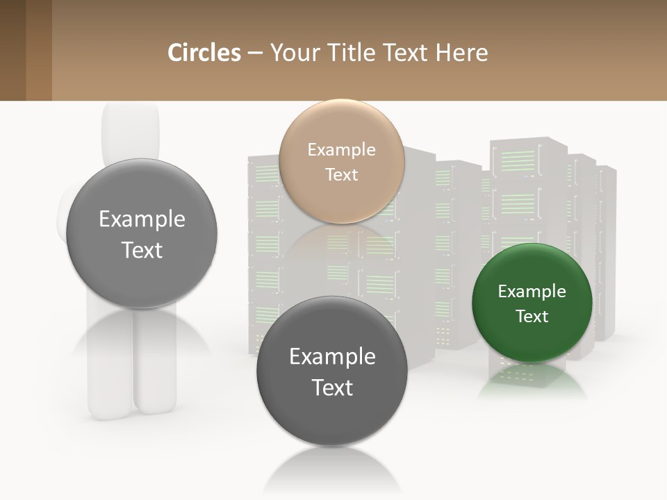 Paper Hitech Communication PowerPoint Template