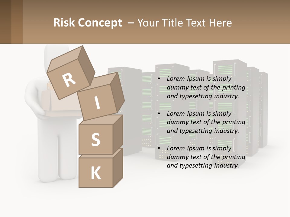 Paper Hitech Communication PowerPoint Template