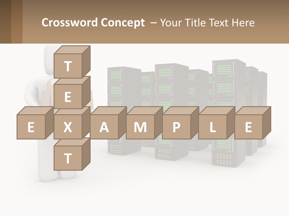 Paper Hitech Communication PowerPoint Template