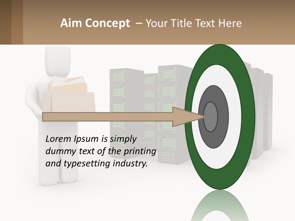 Paper Hitech Communication PowerPoint Template