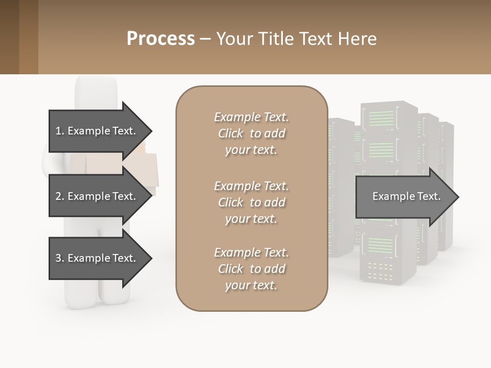 Paper Hitech Communication PowerPoint Template