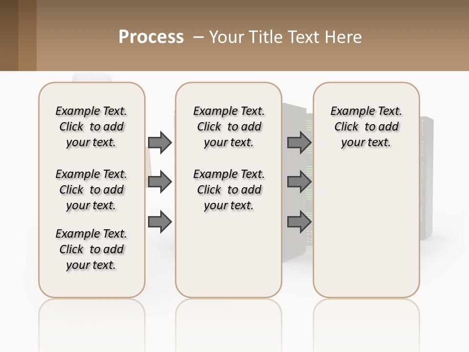 Paper Hitech Communication PowerPoint Template