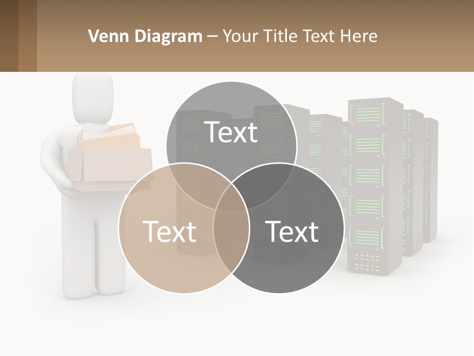 Paper Hitech Communication PowerPoint Template