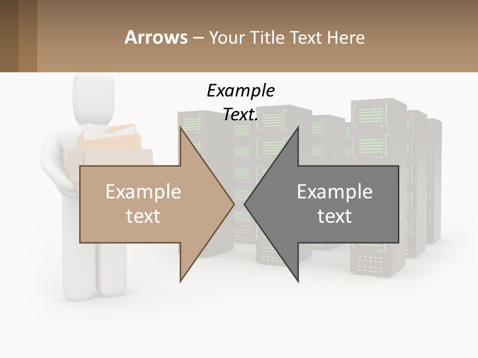 Paper Hitech Communication PowerPoint Template