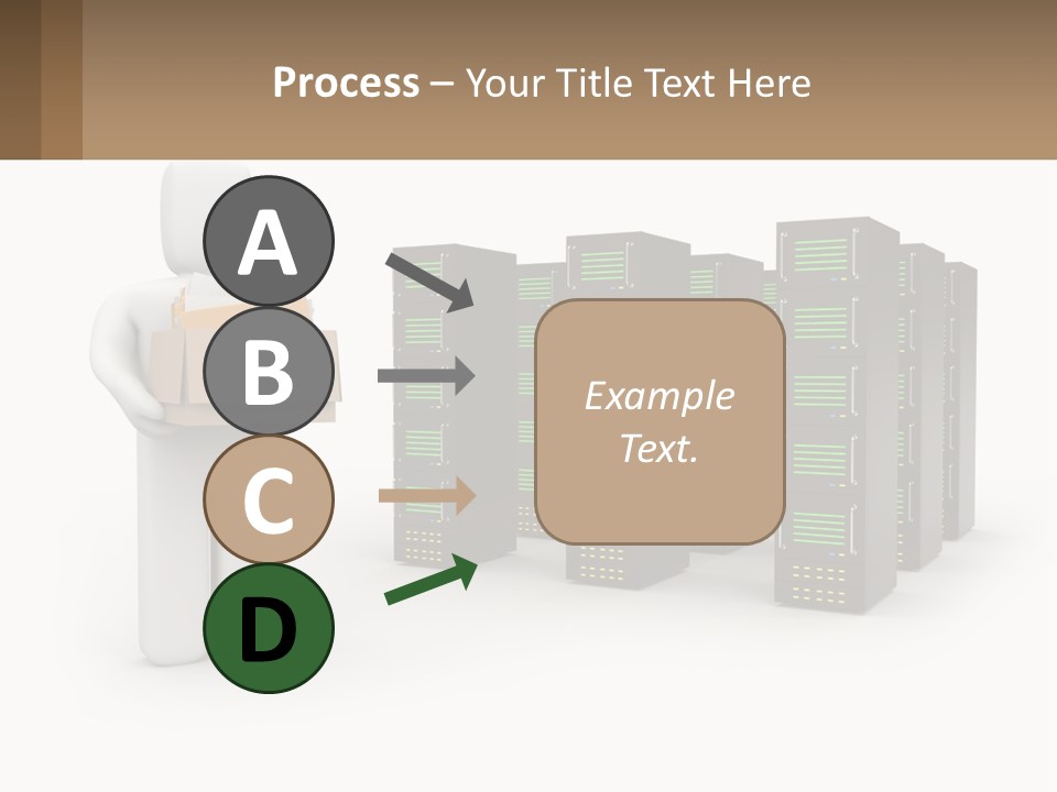 Paper Hitech Communication PowerPoint Template
