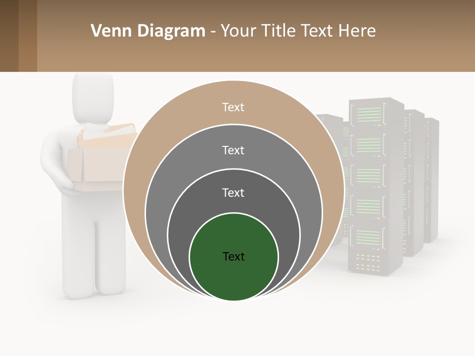 Paper Hitech Communication PowerPoint Template