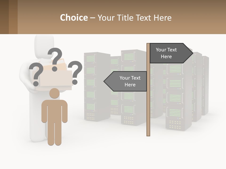 Paper Hitech Communication PowerPoint Template
