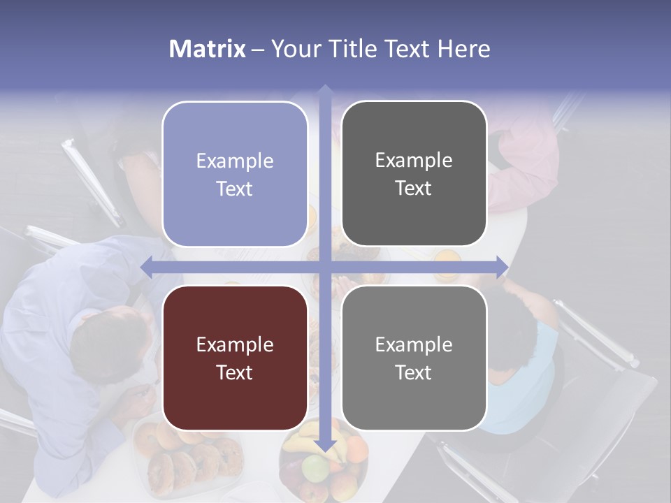 Middle Multi Discussing PowerPoint Template