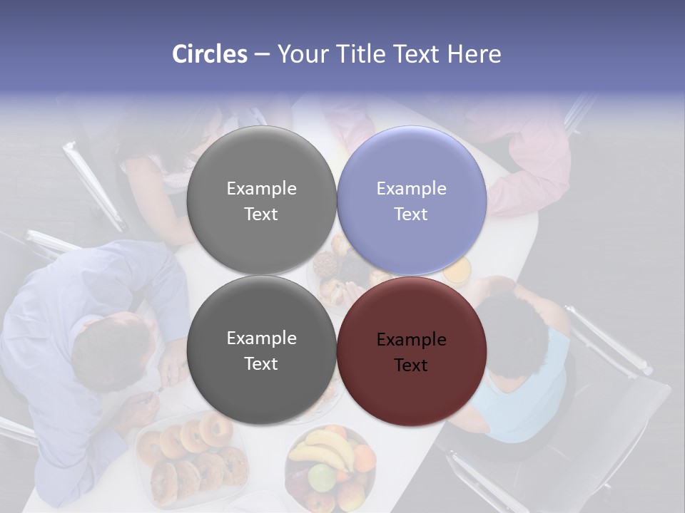 Middle Multi Discussing PowerPoint Template