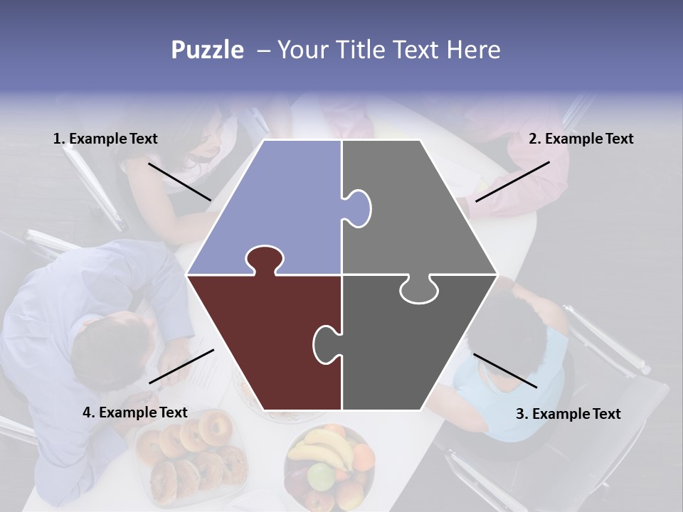 Middle Multi Discussing PowerPoint Template