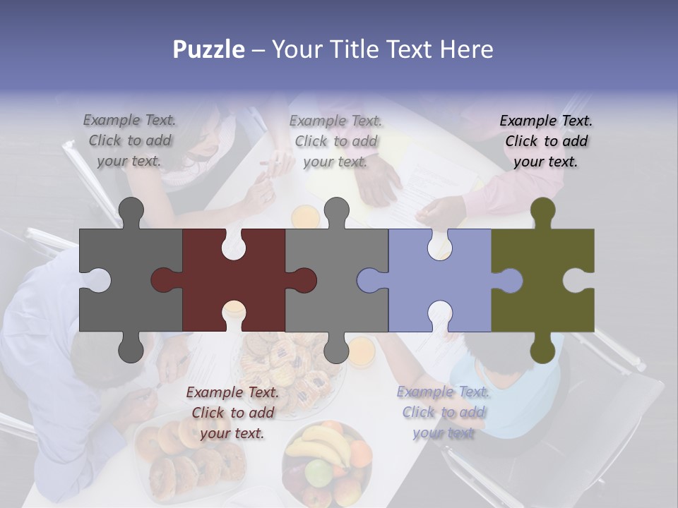 Middle Multi Discussing PowerPoint Template