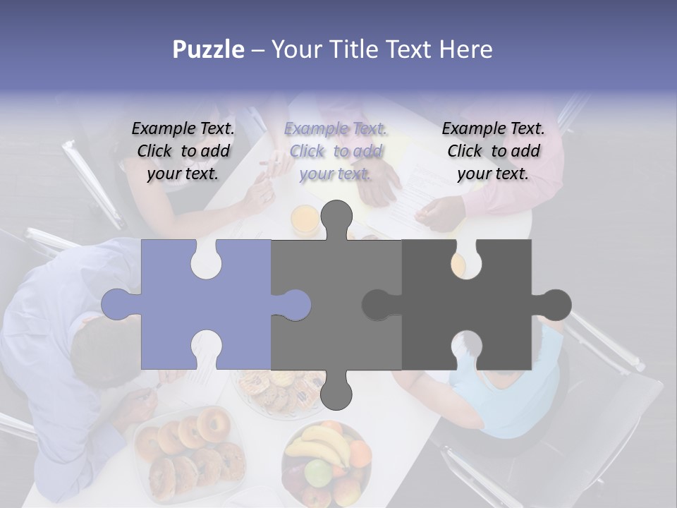 Middle Multi Discussing PowerPoint Template