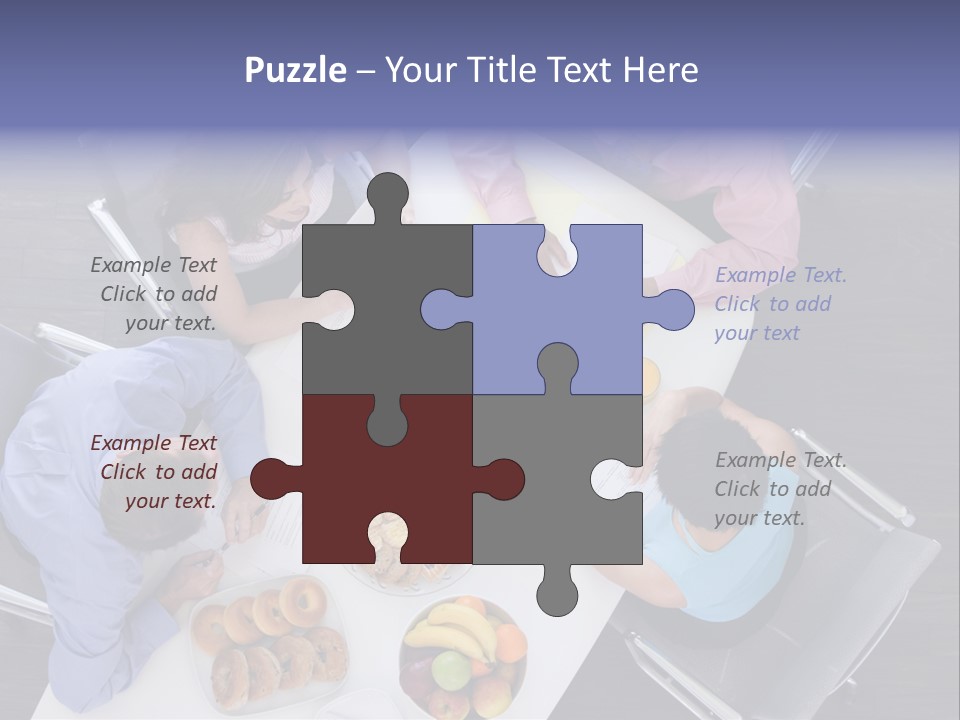 Middle Multi Discussing PowerPoint Template