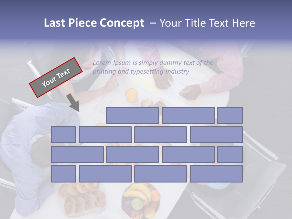Middle Multi Discussing PowerPoint Template