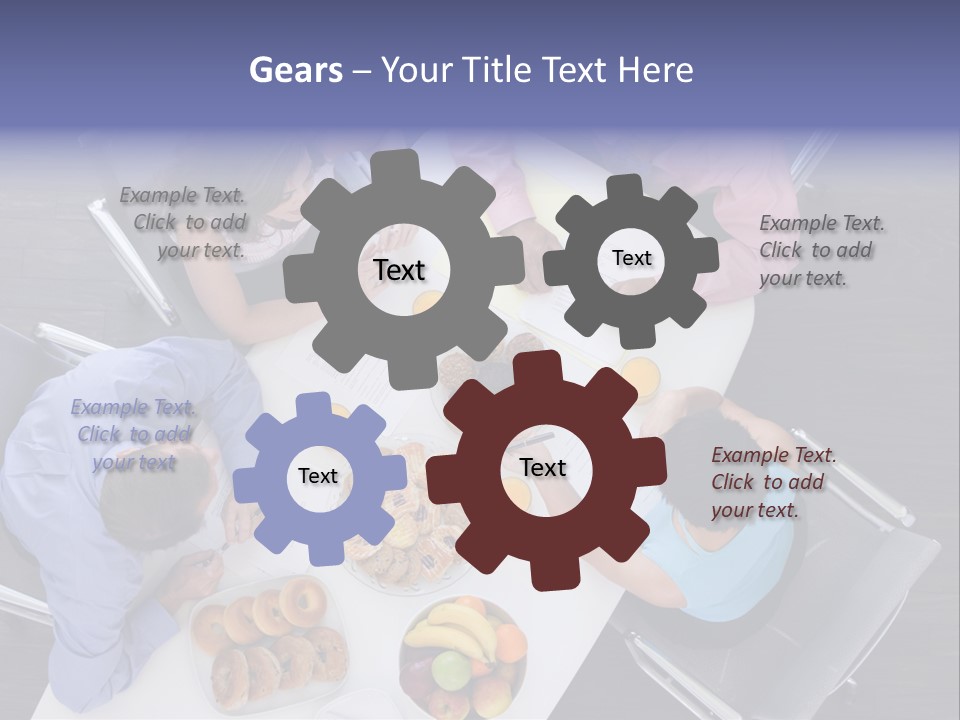 Middle Multi Discussing PowerPoint Template