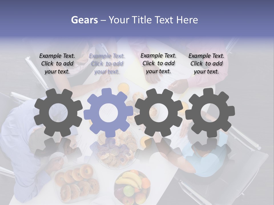 Middle Multi Discussing PowerPoint Template