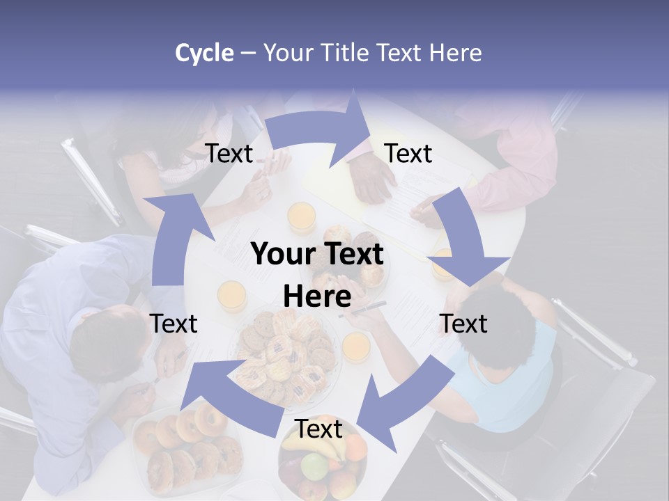 Middle Multi Discussing PowerPoint Template