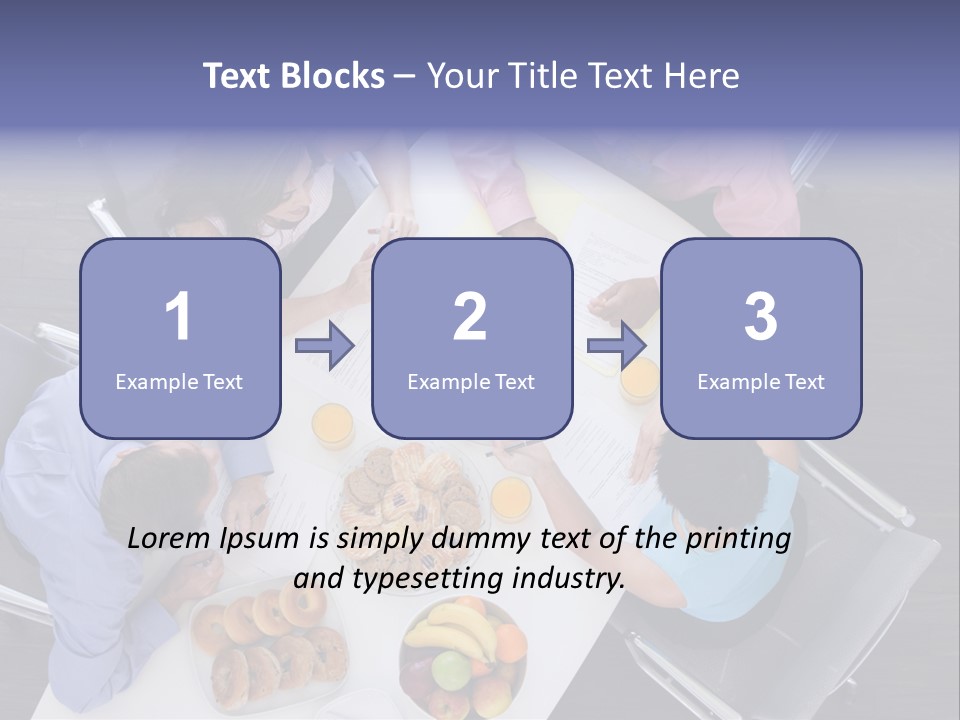 Middle Multi Discussing PowerPoint Template