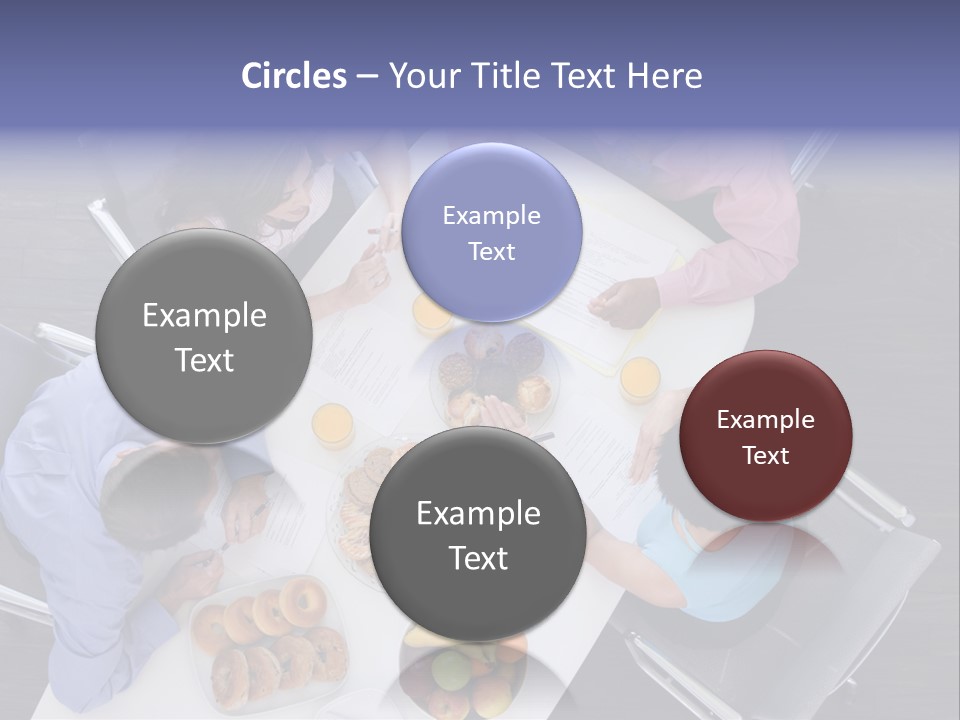 Middle Multi Discussing PowerPoint Template