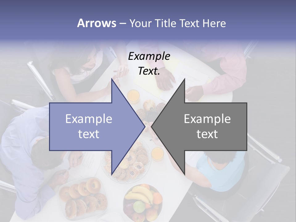 Middle Multi Discussing PowerPoint Template