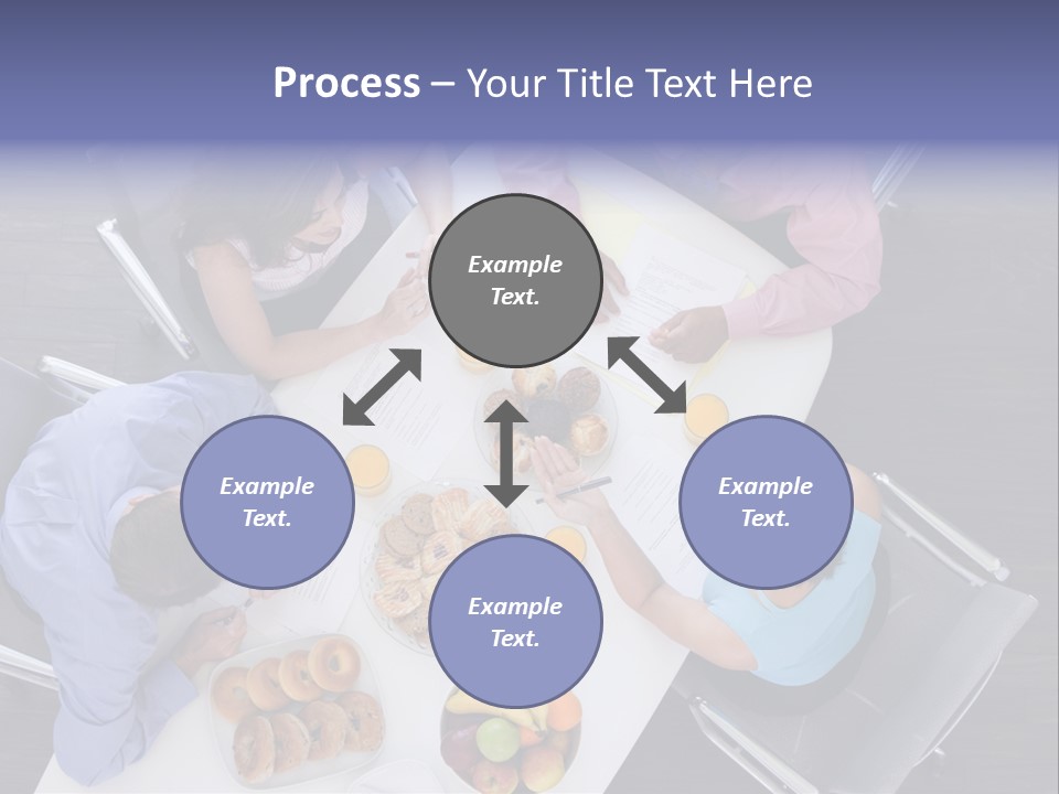 Middle Multi Discussing PowerPoint Template