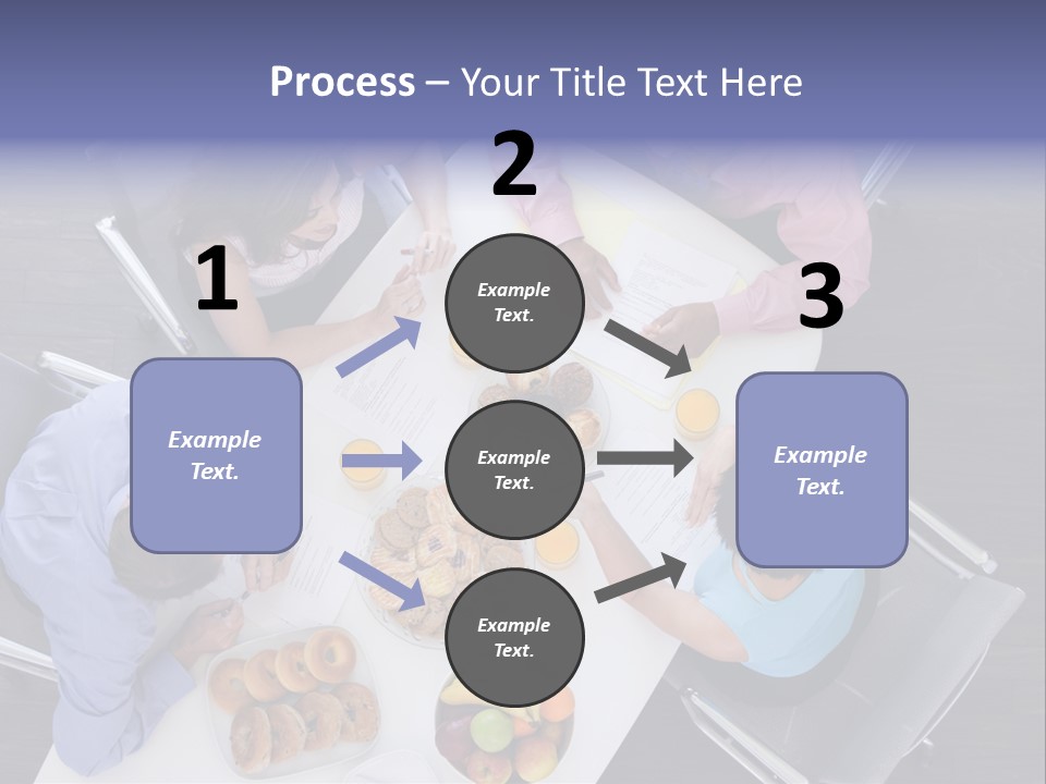 Middle Multi Discussing PowerPoint Template