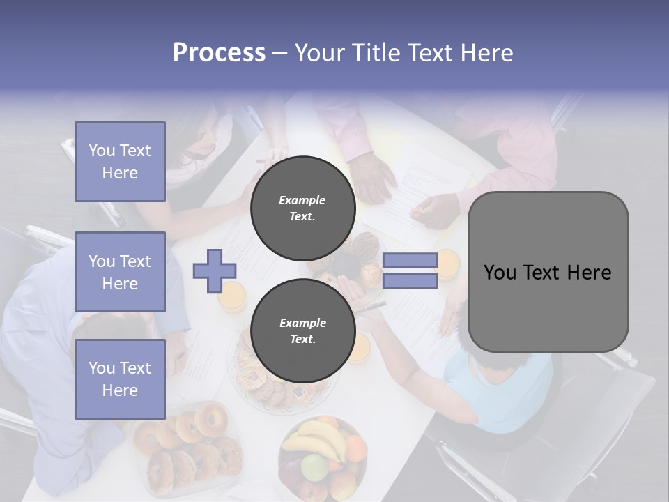 Middle Multi Discussing PowerPoint Template