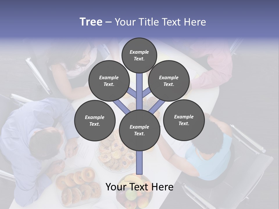 Middle Multi Discussing PowerPoint Template