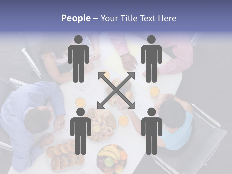 Middle Multi Discussing PowerPoint Template