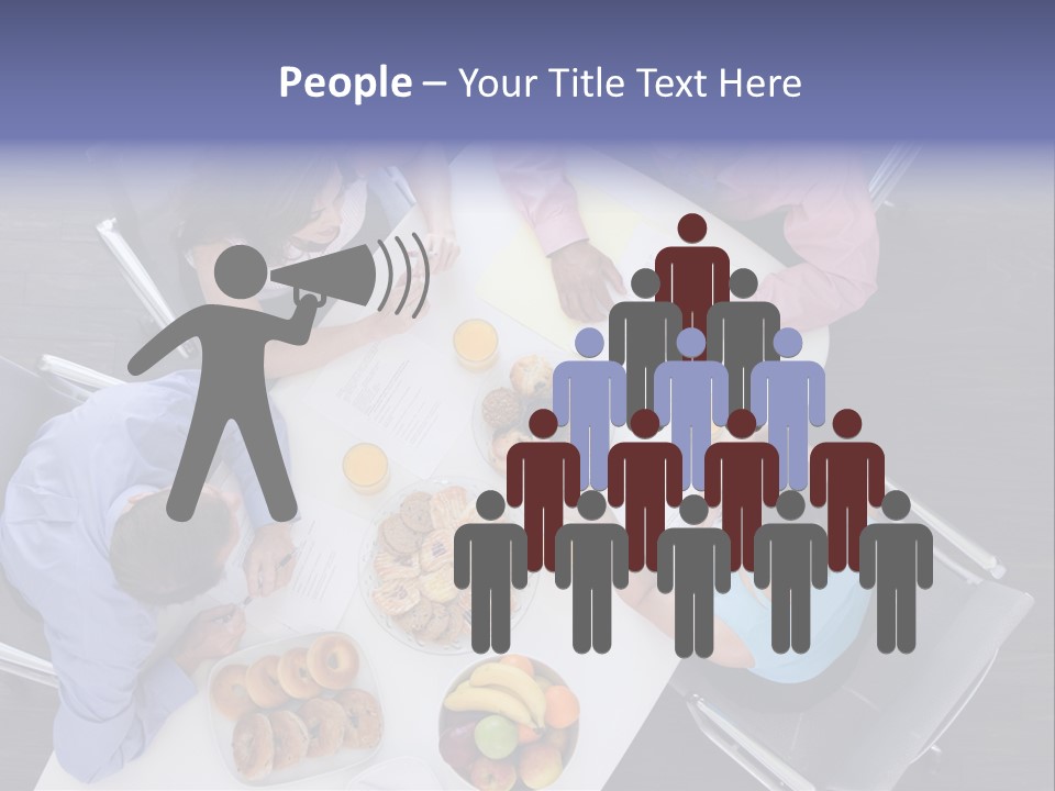 Middle Multi Discussing PowerPoint Template