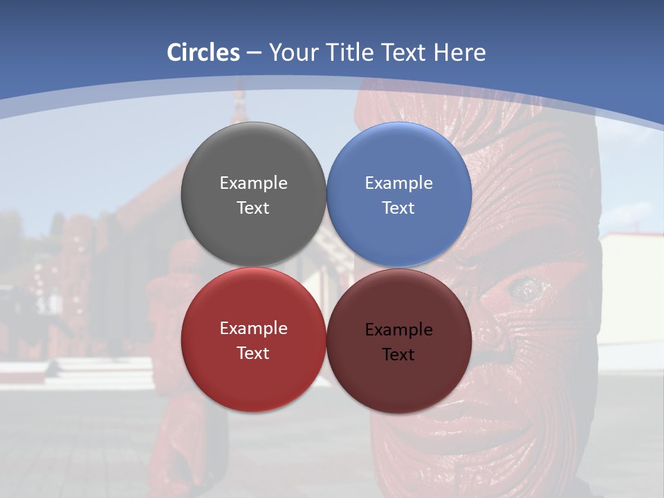 Indigenous Aboriginal Wood PowerPoint Template