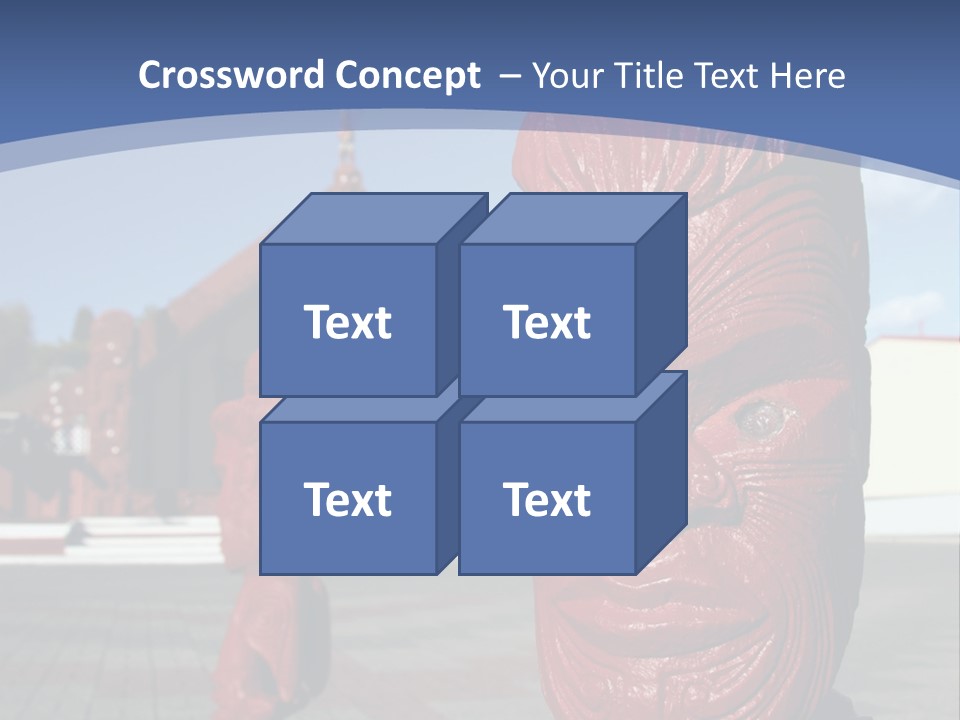 Indigenous Aboriginal Wood PowerPoint Template