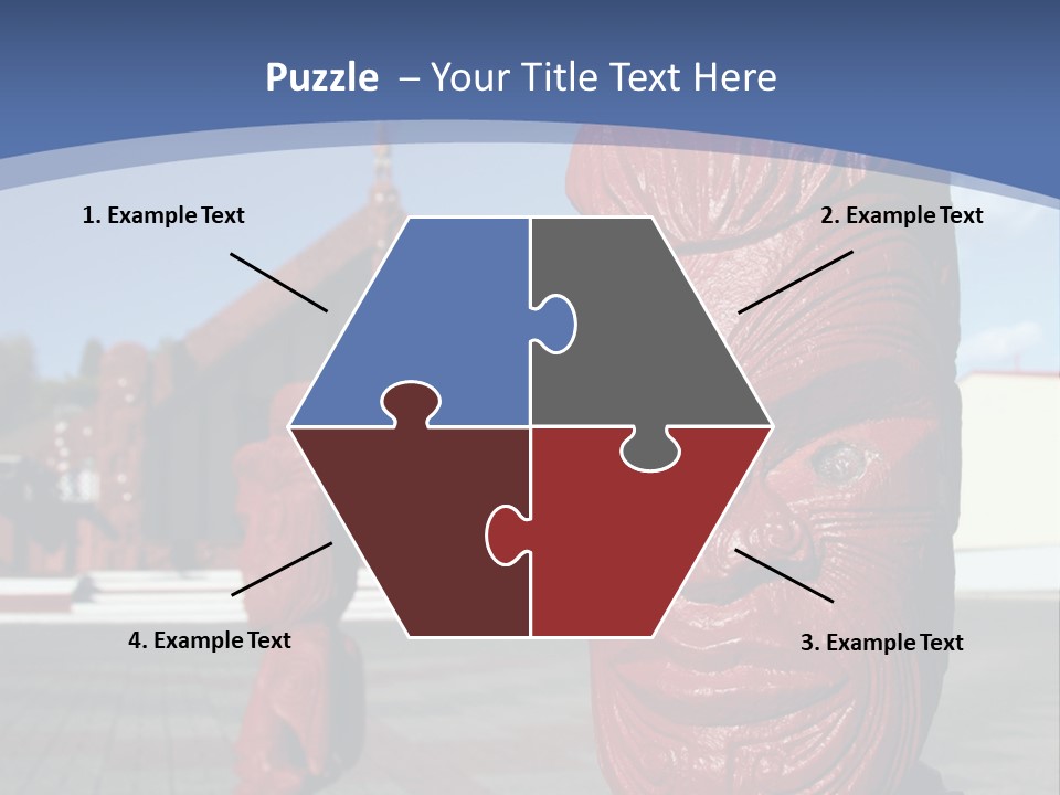 Indigenous Aboriginal Wood PowerPoint Template