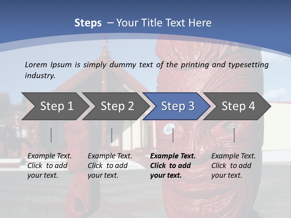 Indigenous Aboriginal Wood PowerPoint Template