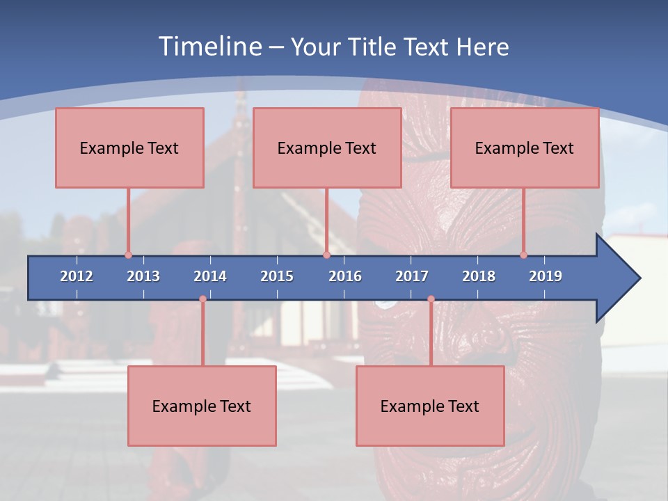 Indigenous Aboriginal Wood PowerPoint Template