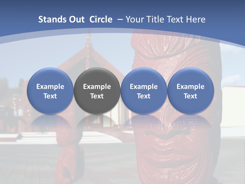 Indigenous Aboriginal Wood PowerPoint Template