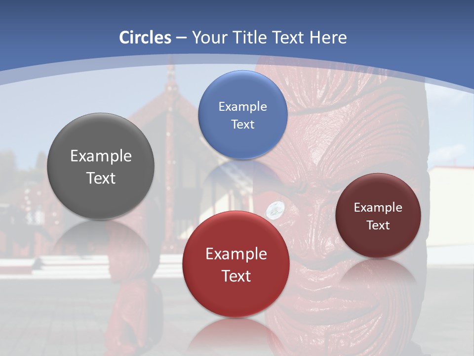 Indigenous Aboriginal Wood PowerPoint Template