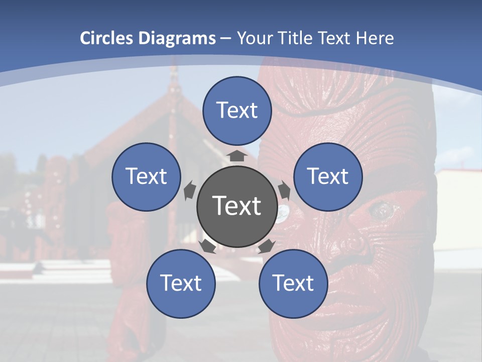 Indigenous Aboriginal Wood PowerPoint Template