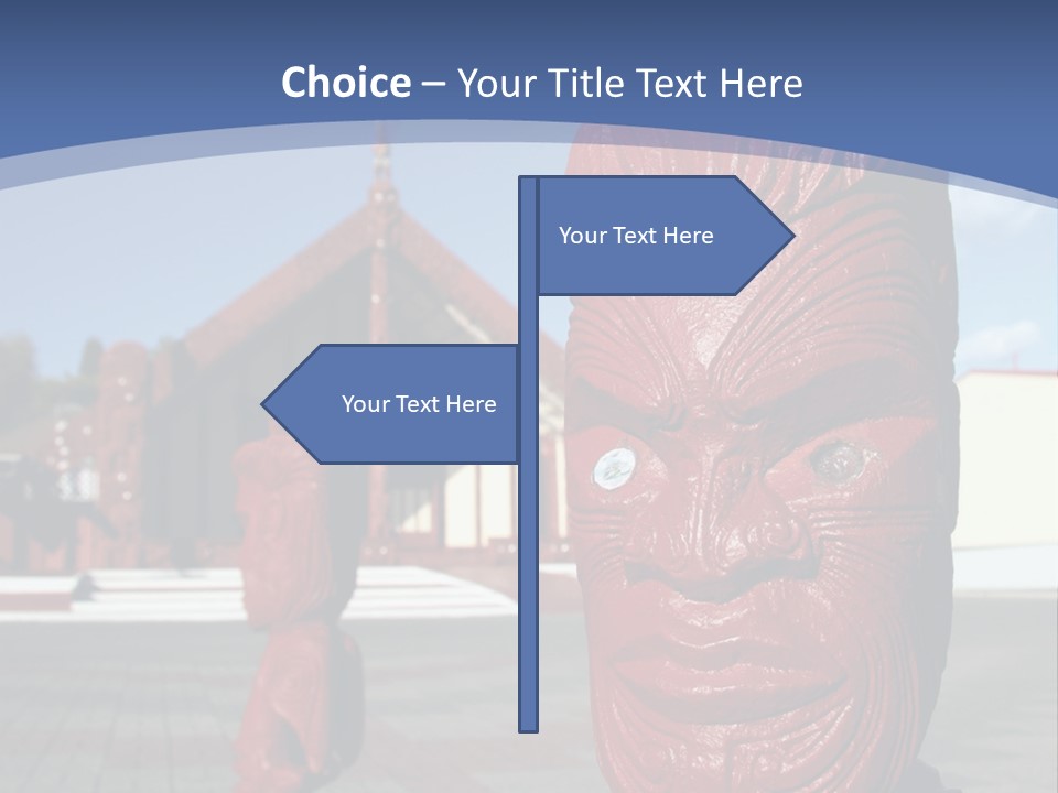 Indigenous Aboriginal Wood PowerPoint Template