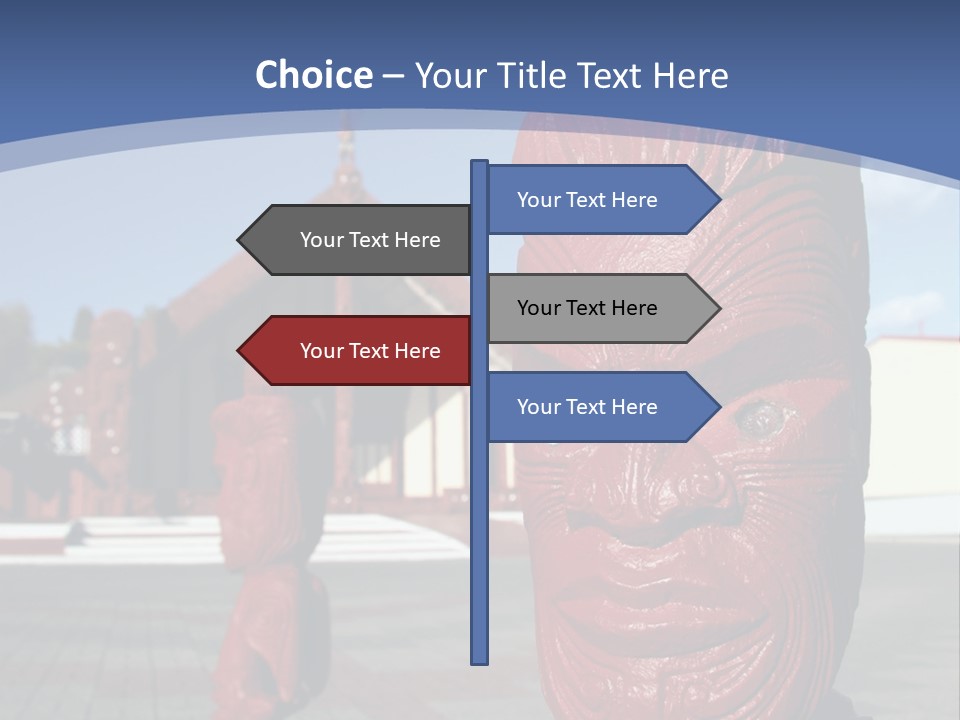 Indigenous Aboriginal Wood PowerPoint Template