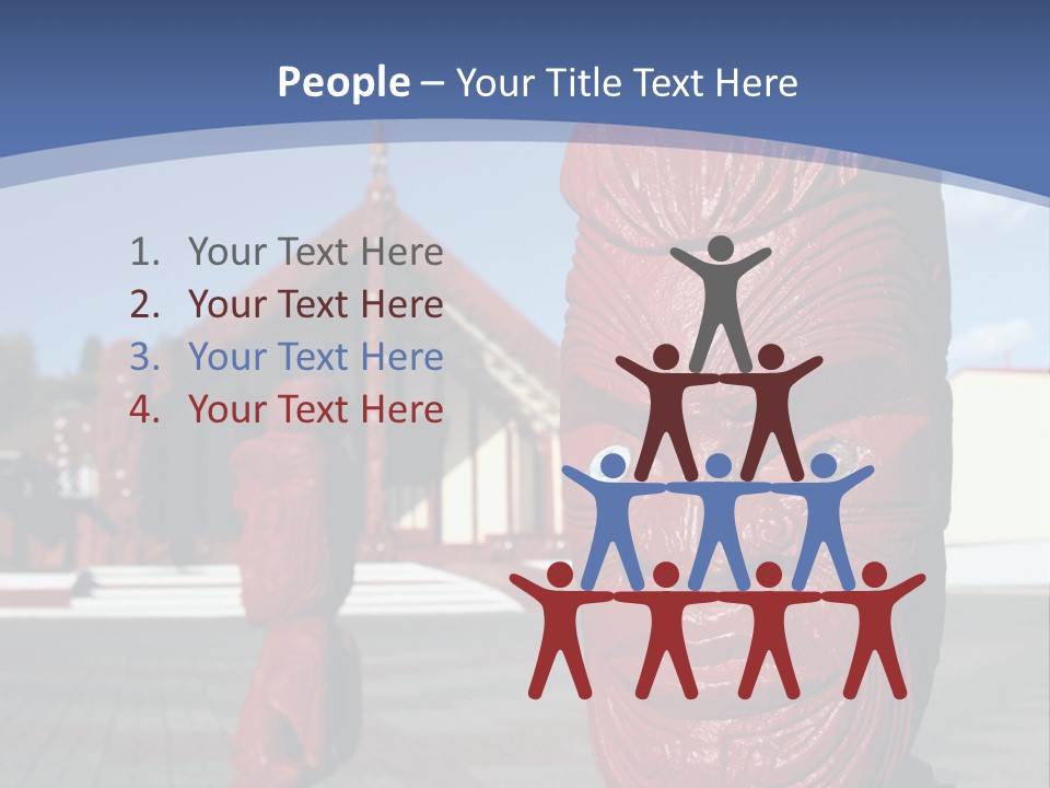 Indigenous Aboriginal Wood PowerPoint Template